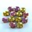 Бусины Ripple beads 12мм, цвет 00030/98544 California Pink, 720-003, около 10г (около 13шт) - Бусины Ripple beads 12мм, цвет 00030/98544 California Pink, 720-003, около 10г (около 13шт)