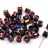Бусины Pellet beads 6х4мм, отверстие 0,5мм, цвет 23980/29583 Jet Sliperit Full, Etched, 732-004, 10г (около 60шт) - Бусины Pellet beads 6х4мм, отверстие 0,5мм, цвет 23980/29583 Jet Sliperit Full, Etched, 732-004, 10г (около 60шт)