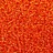 Бисер японский MIYUKI круглый 15/0 #0009 мандарин, серебряная линия внутри, 10 грамм - Бисер японский MIYUKI круглый 15/0 #0009 мандарин, серебряная линия внутри, 10 грамм