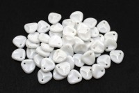 Бусины Rose Petal beads 8мм, отверстие 0,5мм, цвет 03000 белый, 734-020, около 10г (около 50шт)