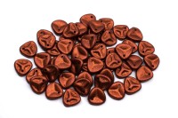 Бусины Rose Petal beads 8мм, отверстие 0,5мм, цвет 01750 медный металлик, 734-018, около 10г (около 50шт)