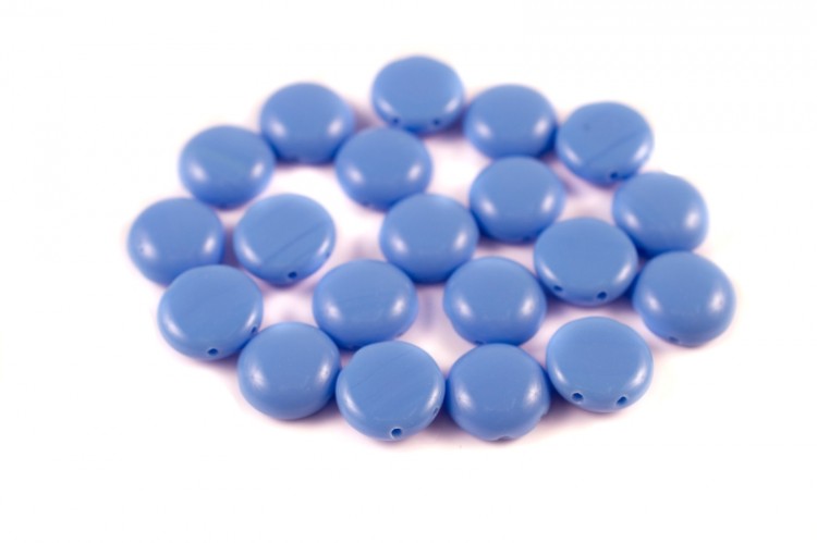 Бусины Candy beads 12мм, два отверстия 1мм, цвет 33100 синий непрозрачный, 705-042, около 10г (около 8шт) Бусины Candy beads 12мм, два отверстия 1мм, цвет 33100 синий непрозрачный, 705-042, около 10г (около 8шт)