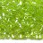 Бисер японский MIYUKI Twist Hex Cut 10/0 #0258 перидот, радужный прозрачный, 10 грамм - Бисер японский MIYUKI Twist Hex Cut 10/0 #0258 перидот, радужный прозрачный, 10 грамм