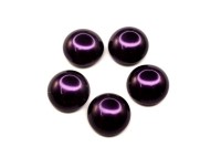 Glass Pearl Cabochon 10мм, цвет 70979 Purple, 756-017, 5шт