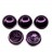Glass Pearl Cabochon 10мм, цвет 70979 Purple, 756-017, 5шт - Glass Pearl Cabochon 10мм, цвет 70979 Purple, 756-017, 5шт