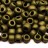 Бисер японский TOHO круглый 3/0 #0617 темно-оливковый, матовый, 10 грамм - Бисер японский TOHO круглый 3/0 #0617 темно-оливковый, матовый, 10 грамм